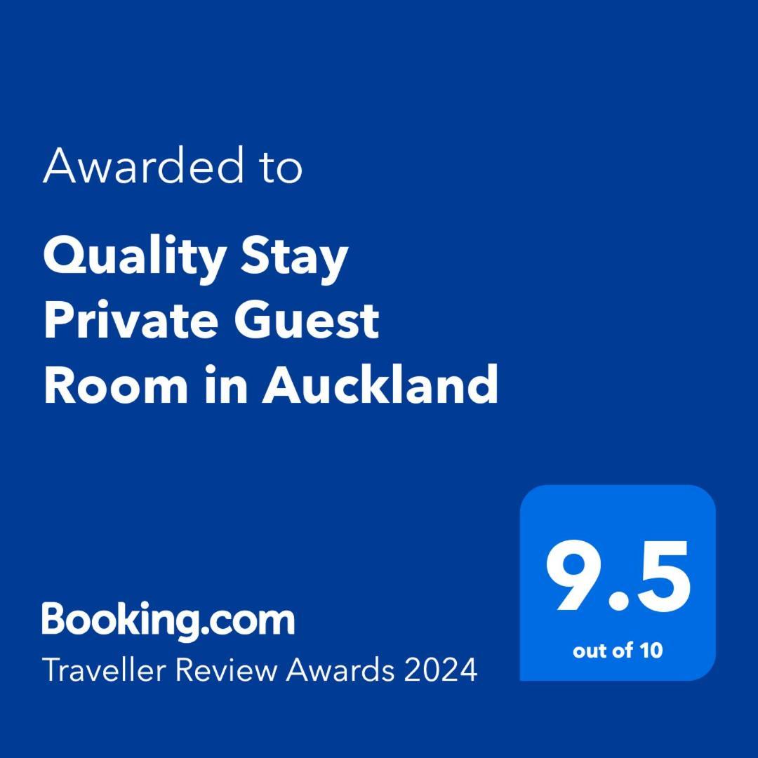 Quality Stay Private Guest Room In Auckland Exteriér fotografie